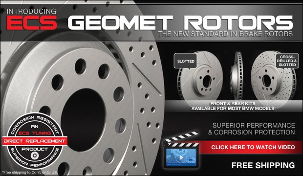 BMW GEOMET Coated Rotors