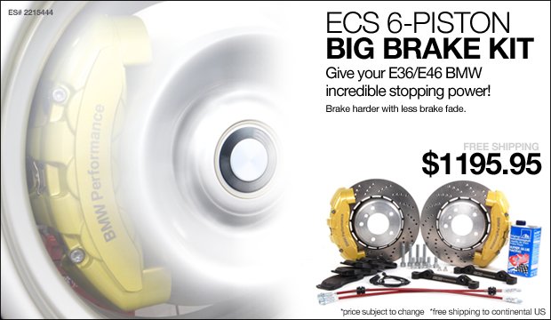 E36/E46 BMW Performance Big Brake Kits