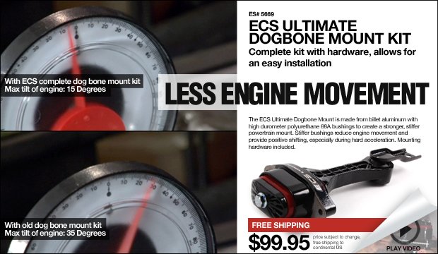 ECS Ultimate Dogbone Mount Kit