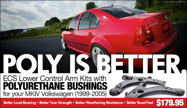 MKIV Lower Control Arm Kits with POLYURETHANE Bushings