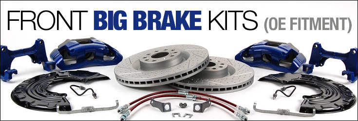 oe front big brake kit for a    