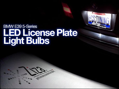 Bmw e39 led license plate lights #3