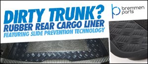 Volkswagen MKIV Golf 2-Door Rear Cargo Liner