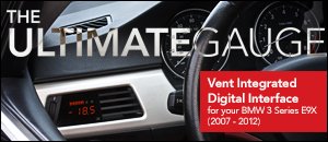 P3 Cars Vent Integrated Digital Interface - BMW E9X