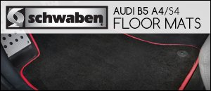 Audi B5 A4/S4 Schwaben Floor Mats