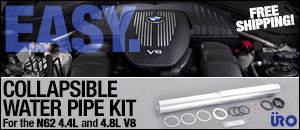 BMW N62 Collapsible Water Pipe Kit