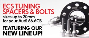 Audi 66.6 Center Bore Wheel Spacers - New Sizes!