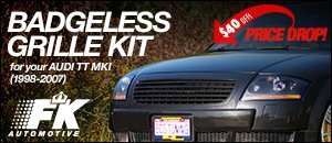 Audi TT MKI FK Badgeless Grille Kit