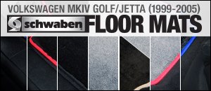 Volkswagen MKIV Schwaben Floor Mats