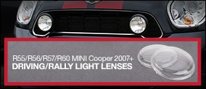 MINI Driving/Rally Light Lens Sets