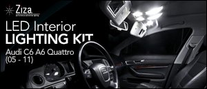 Audi C6 A6 LED Interior Lighting