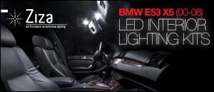 BMW E53 X5 LED Interior Lighting