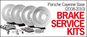 Porsche 957 Cayenne Base (08-10) Brake Service Kits
