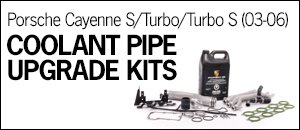Porsche Cayenne S/Turbo/TurboS Coolant Pipe Kits