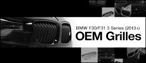 BMW F30/F31 OEM Grilles