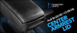 Audi B6/C5 Center Armrest Lid