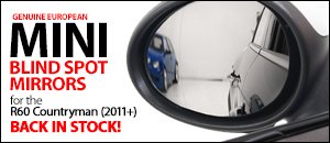 R60 MINI Countryman Blind Spot Mirrors