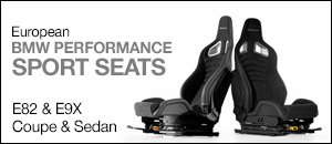 E82/E9x Coupe/Sedan BMW Performance Sport Seats