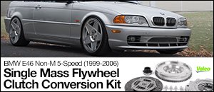 Single-Mass Flywheel Conversion - BMW E46 Non-M 5-Speed