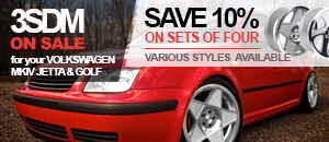 Volkswagen MKIV 3SDM Style 0.05 Wheel Sets