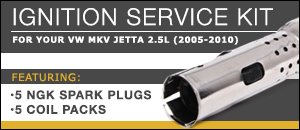 VW MKV Jetta 2.5L Ignition Service Kit