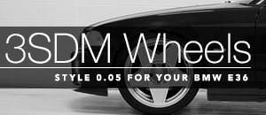 BMW E36 3SDM 0.05 Wheels