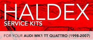 Haldex Service Kits for Audi MK1 TT (98-07)
