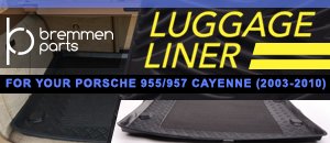 Porsche 955/957 Cayenne Luggage Liner