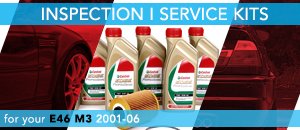 BMW E46 M3 Inspection I Service Kits