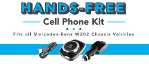 Mercedes-Benz W202 Hands-Free Cell Phone Kit