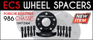 Porsche 986 Boxster/S ECS Wheel Spacers