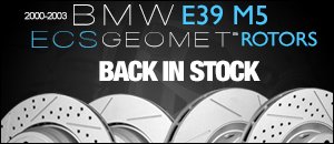 BMW E39 M5 ECS GEOMETreg; Rotors