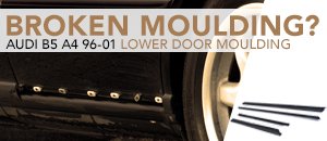 AUDI B5 A4 Lower Door Moulding