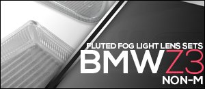 BMW Z3 Fog Light Lens Replacement Sets
