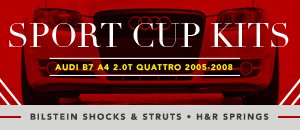 Audi B7 A4 2.0T Sport Cup Kit