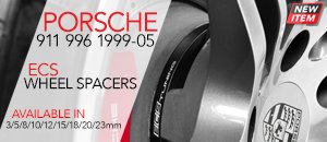 PORSCHE 911 996 ECS Wheel Spacers