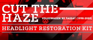 VW B5 Passat Headlight Restoration Kit