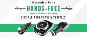 Mercedes-Benz W163 Hands-Free Cell Phone Kit