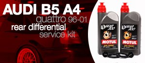 Audi B5 A4 Rear Differential Service Kit