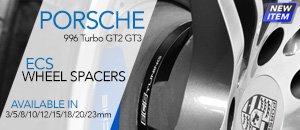 PORSCHE 996 Turbo GT2 GT3 ECS Wheel Spacers