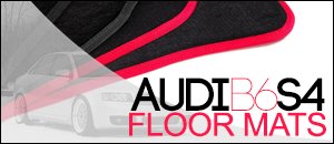 Audi B6 S4 Schwaben Floor Mats
