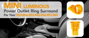 MINI Luminous Power Outlet Ring Surround