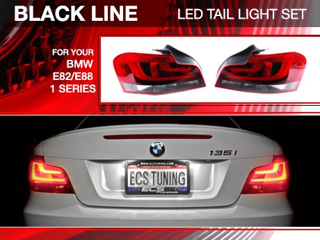 Bmw blackline tail lights e82 #1