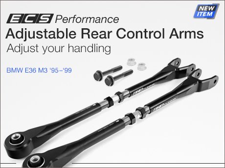 Bmw e36 adjustable rear control arms #7