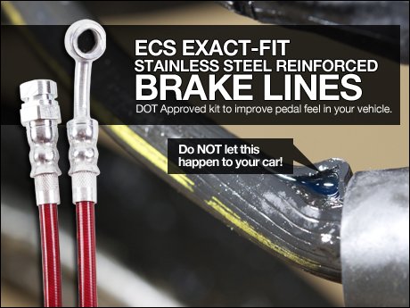 B5 Audi ECS Tuning ExactFit Brake Lines