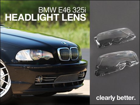 Bmw 325i e46 headlight lens #3