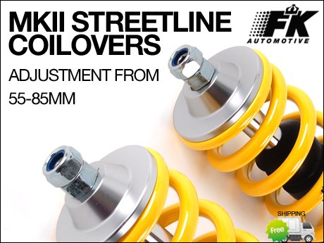 MKII FK Coilovers Spring is here It's time to take it to the streets with 