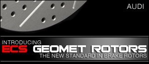 Audi ECS GEOMET Coated Rotors